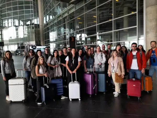 RTTO travellers – Group arrival at Queen Alia Airport