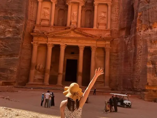 RTTO travellers – Petra – the Treasury