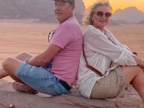 RTTO travellers – Sunset in Wadi Rum